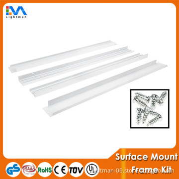 energy saving Mounted Silver aluminium frame led Ceiling panel light 302x605mm